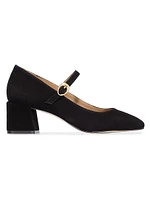Ancona Mary Jane Block Heels