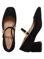 Ancona Mary Jane Block Heels