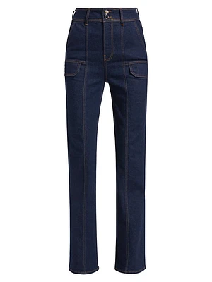 Charles High-Rise Flared Jeans