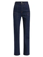 Charles High-Rise Flared Jeans