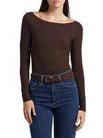 Wiley Boatneck Knit Top