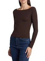 Wiley Boatneck Knit Top