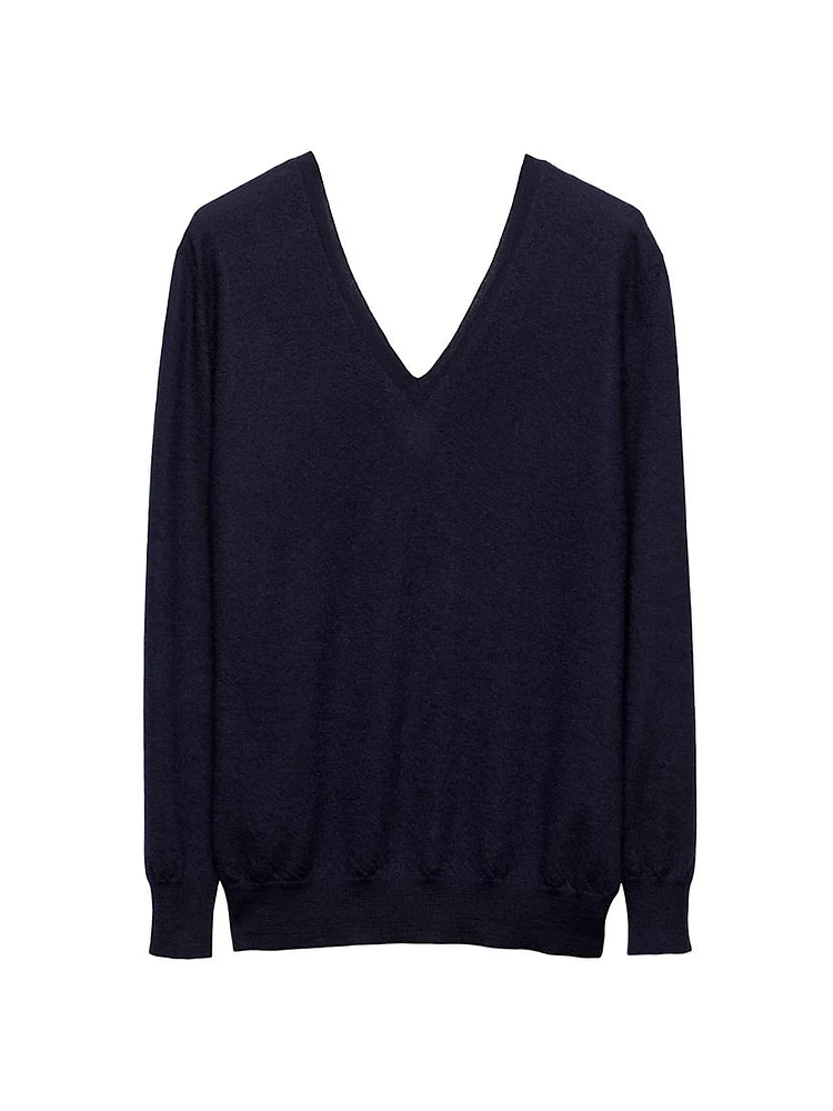 V-Neck Cashmere Sweater