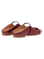 Maureen Leather Flat Mules