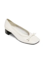 3.1 Phillip Lim ID Soft Ballerina 50MM Crescent-Heel Pumps
