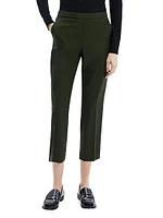 Treeca Wool Crop Trousers