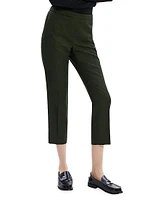 Treeca Wool Crop Trousers