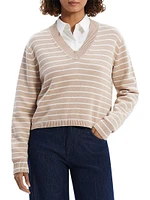 Waverly Striped Cotton Sweater