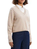 Waverly Striped Cotton Sweater