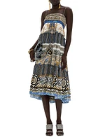 Make Me Your Mosiac Tiered Circle Skirt