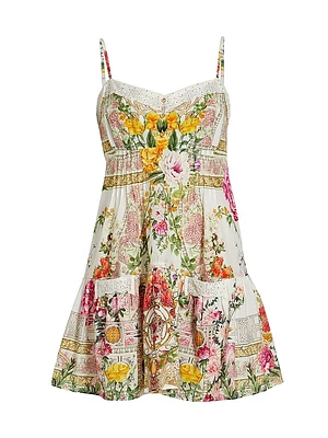 Pocket Pintuck Minidress