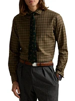 Plaid Twill Sport Shirt