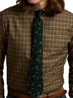 Plaid Twill Sport Shirt