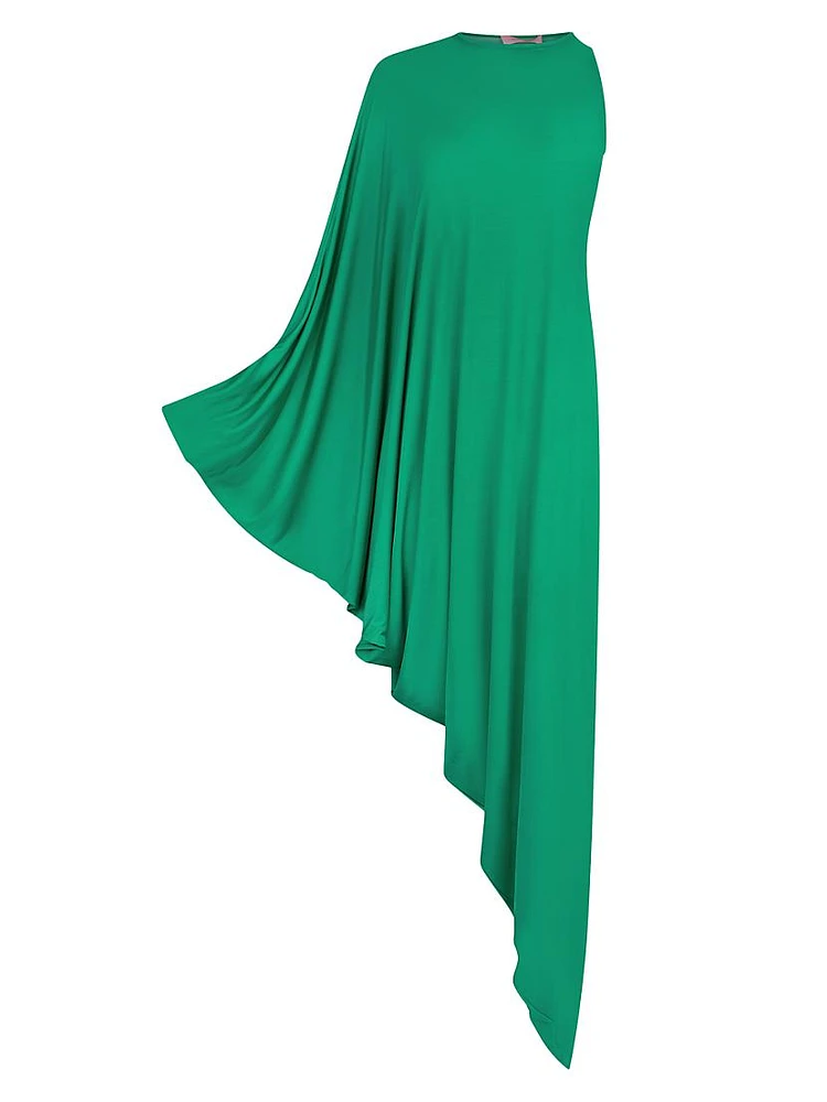 Golda One-Shoulder Maxi-Dress