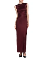 Fluid Jersey Cocktail Dress