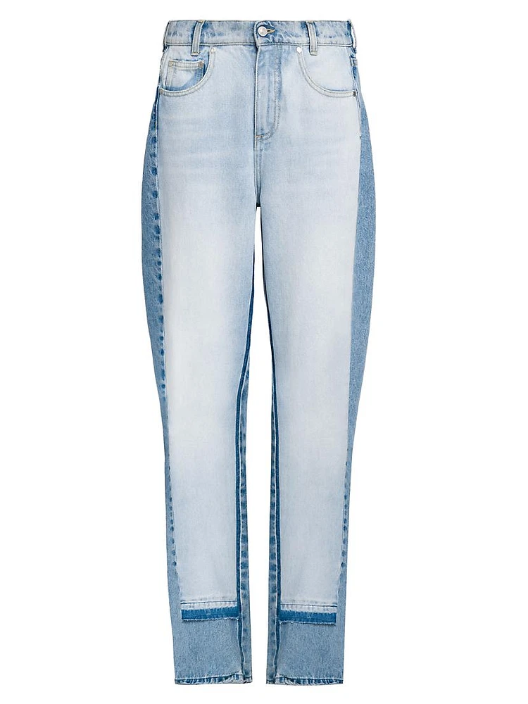 Mixed Denim Jeans