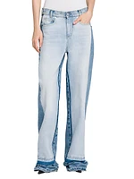 Mixed Denim Jeans