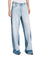 Mixed Denim Jeans