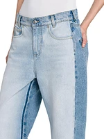 Mixed Denim Jeans