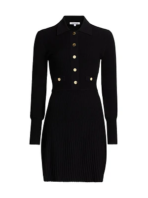 Lauper Rib-Knit Minidress