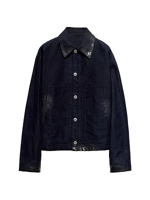 Moleskin Blouson Jacket