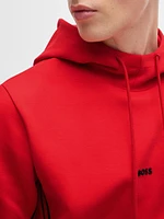 Regular Fit Hoodie with Logo Detail