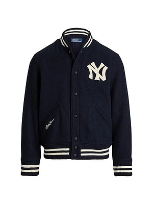 Yankee Wool-Blend Bomber Jacket