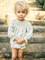 Baby Girl's & Little Floral Embroidered Bodysuit