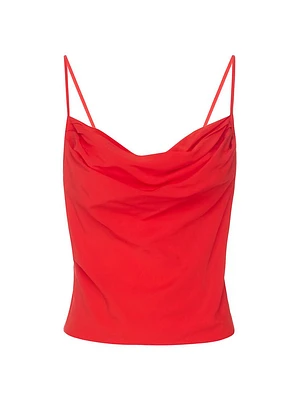 Chiffon Bias Top