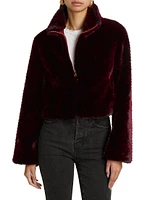 Roxi Faux Fur Bomber