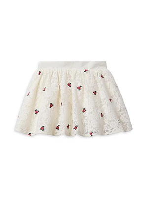 Little Girl's & Janie and Jack X American Girl Holiday Rose Skirt