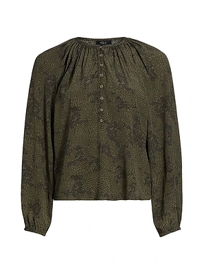 Indi Abstract Blouse