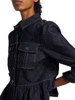 Delanie Denim Crop Jacket