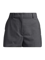 Tailored Wool Shorts