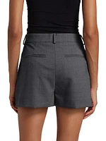 Tailored Wool Shorts