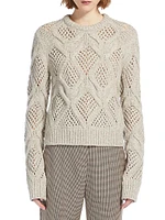 Narvel Wool-Blend Crewneck Sweater