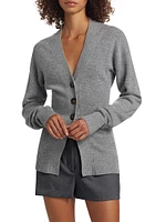 Wool & Cashmere Fitted Cardigan