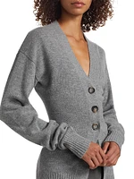 Wool & Cashmere Fitted Cardigan