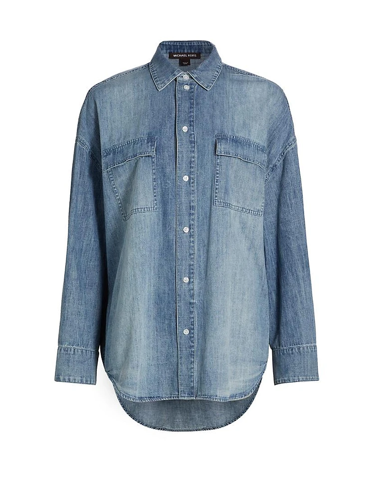 Oversized Chambray Shirt