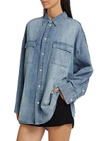 Oversized Chambray Shirt