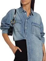 Oversized Chambray Shirt