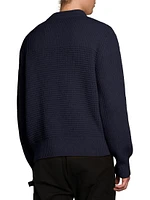 Wool Cashmere Crewneck Sweater