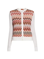 Chevron Knit Cardigan
