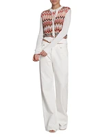 Chevron Knit Cardigan