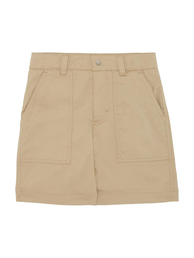 Little Boy's & Stretch Cotton Shorts