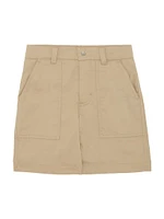 Little Boy's & Stretch Cotton Shorts