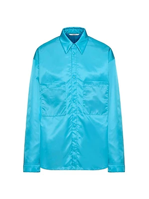 Nylon Shirt Jacket