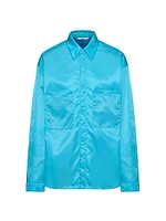 Nylon Shirt Jacket