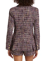 Chamberlain Tweed Single-Breasted Blazer