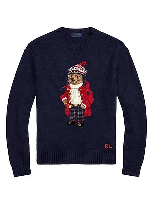 Polo Bear Cotton-Cashmere Sweater